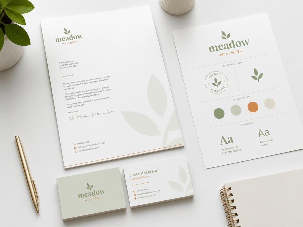 Business Branding Kit template mockup