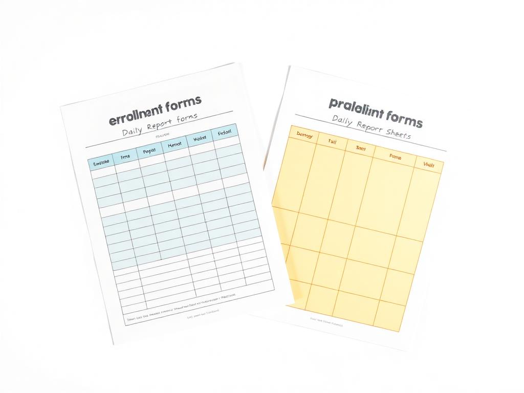 Daycare & ECD Design Pack template mockup